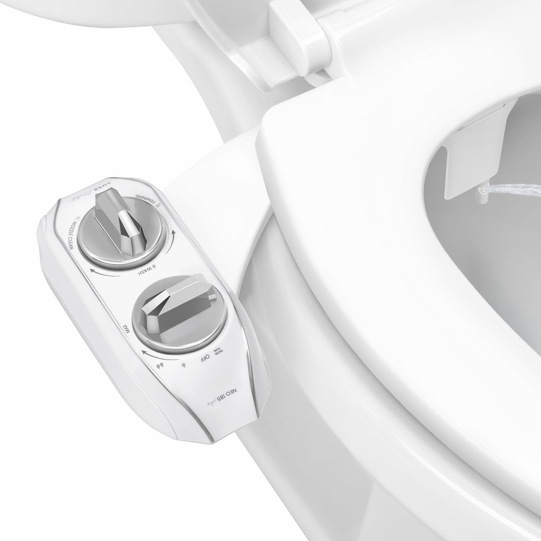 LUXE Bidet NEO 185 Plus – WC-Sitzaufsatz der nächsten Generation mit innovativen EZ-Lift-Scharnieren