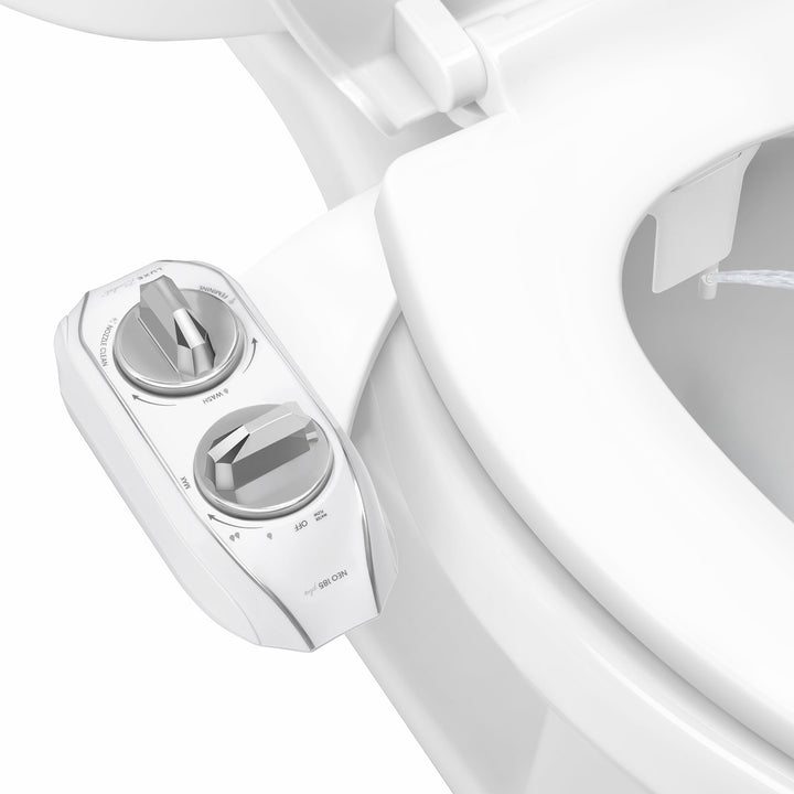 LUXE Bidet NEO 185 Plus – WC-Sitzaufsatz der nächsten Generation mit innovativen EZ-Lift-Scharnieren