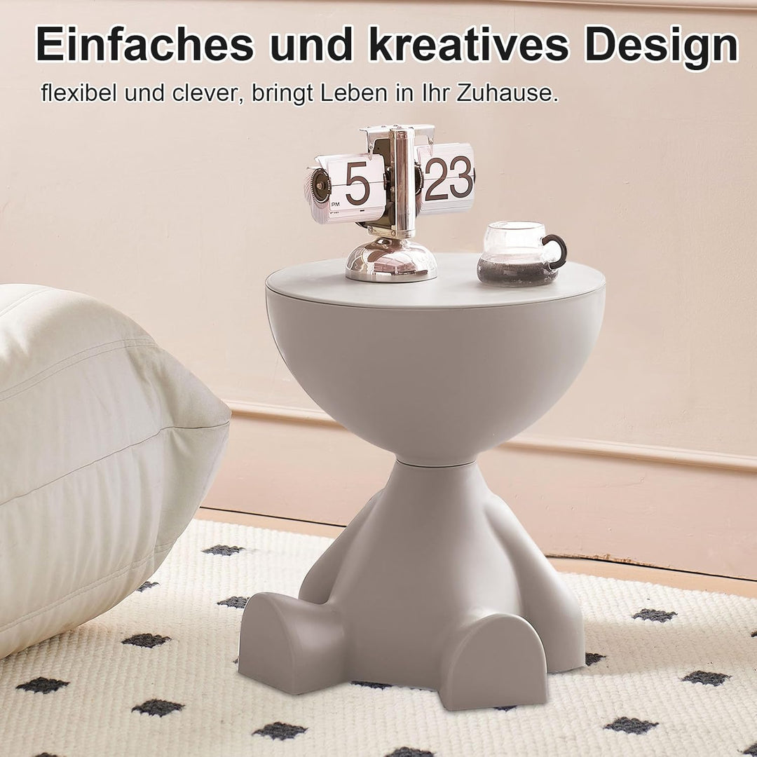 Beistelltisch, runder Couchtisch, süsser Sofa-Beistelltisch, Nachttisch, Kleiner Beistelltischs mit