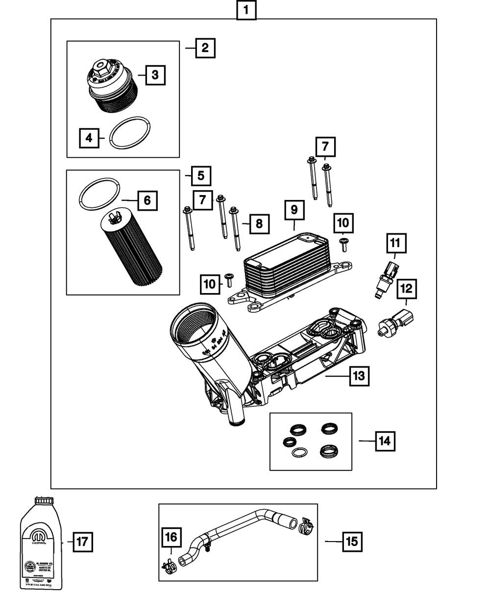 Mopar Schlauch: 68092947AD