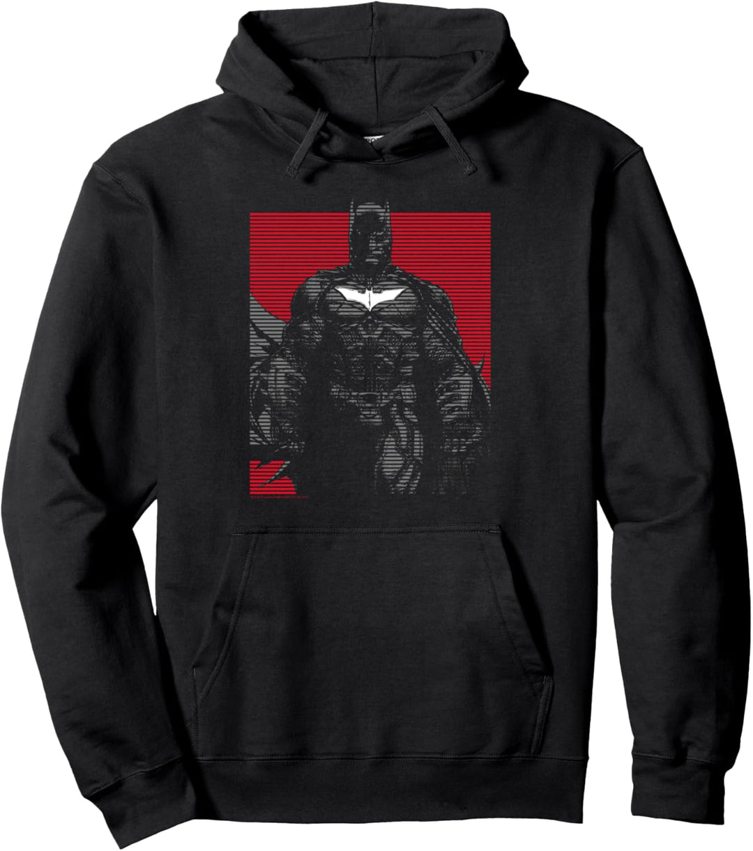 Batman Dark Knight Rises Bat Lines Pullover Hoodie
