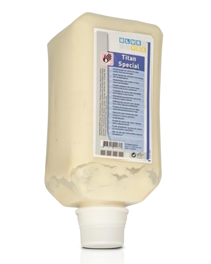 Blanc HYGIENIC Grobreiniger Titan Spezial, 6X 2 Liter Vakuumflaschen – Handreinigungspaste, silikonf