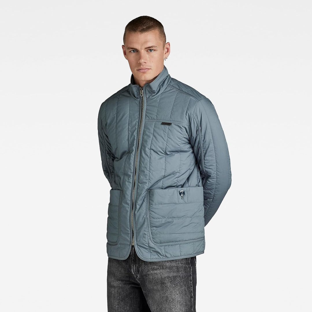 G-STAR RAW Herren Liner Overshirts S Grau (Axis D23659-4481-5781), S Grau (Axis D23659-4481-5781)