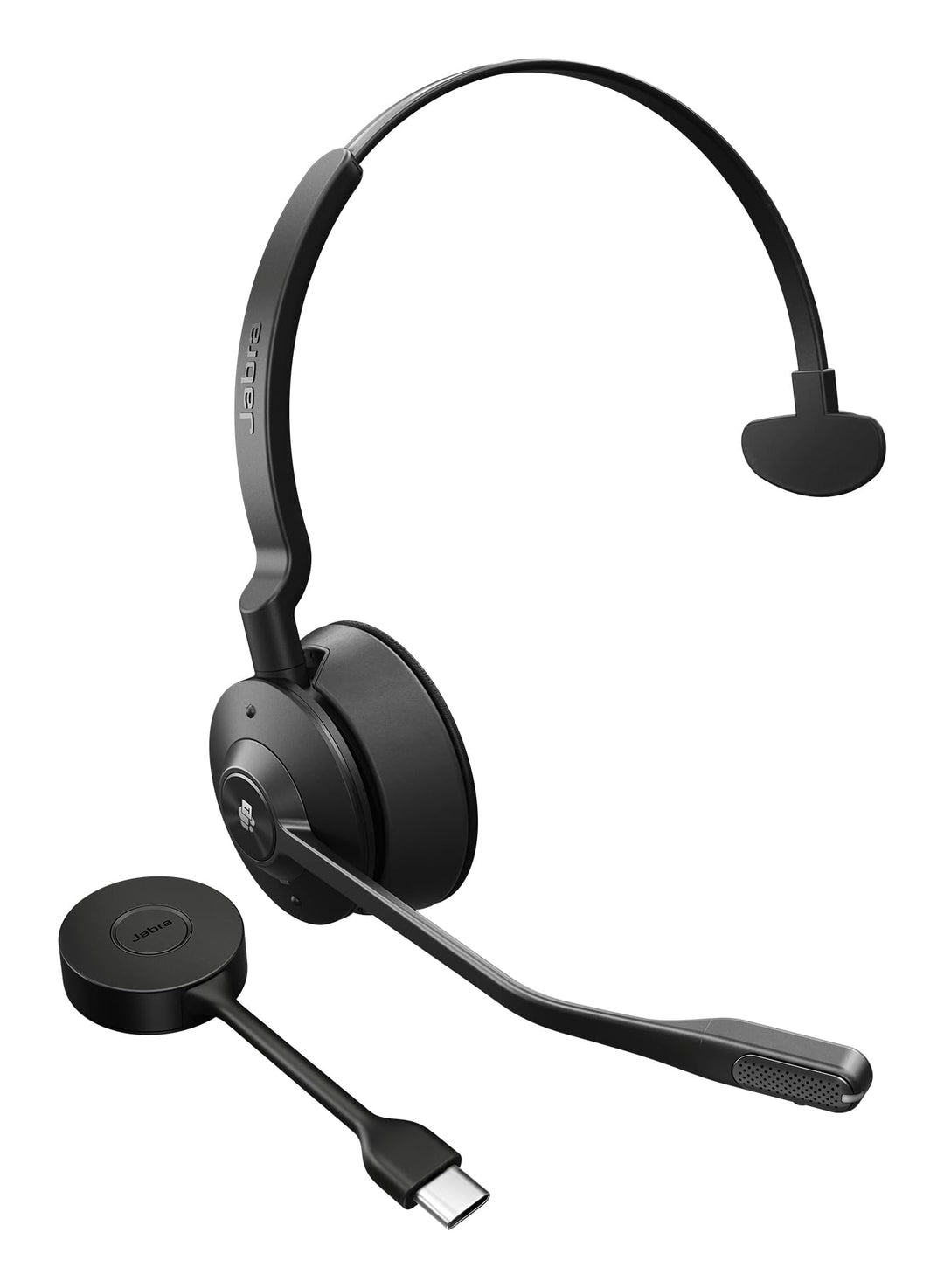 Jabra Engage 55 SE Mono Headset MS, Link 400c DECT Adapter, 1,2 m USB-C auf USB-C-Kabel, Tragetasche