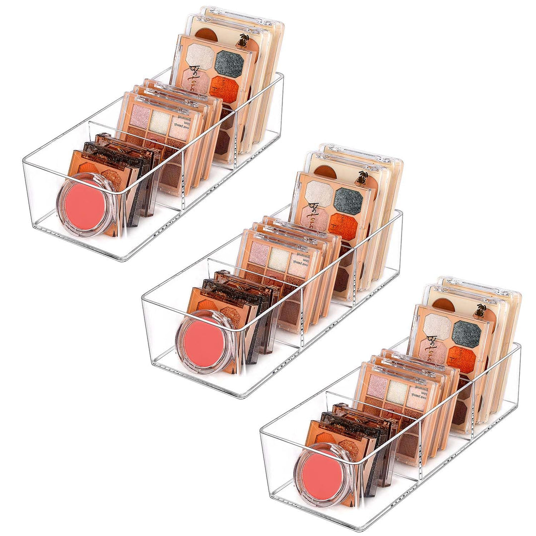 JessLab Schubladen Organizer, 3-Fach Acryl Make-up Organizer Kosmetik Aufbewahrung Schmuck Display f