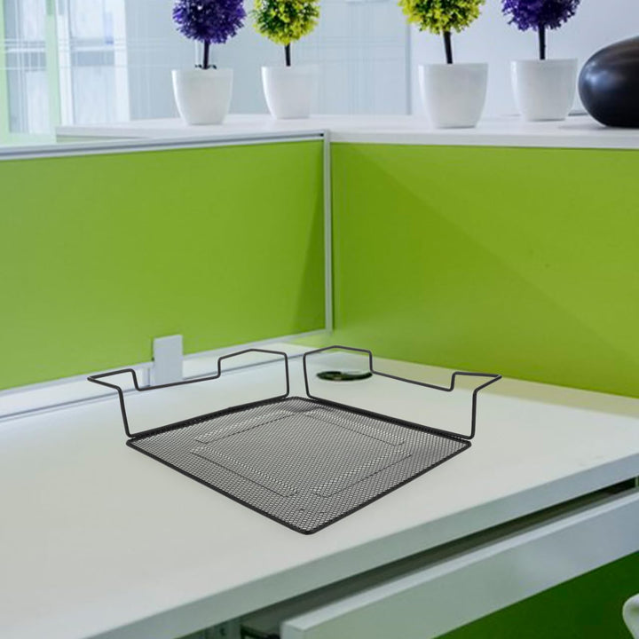 YARNOW Sukkulenten-Blumenständer Pflanzzaunhalter Eckregal aus Netzgewebe Lagerregal für Kleinigkeit