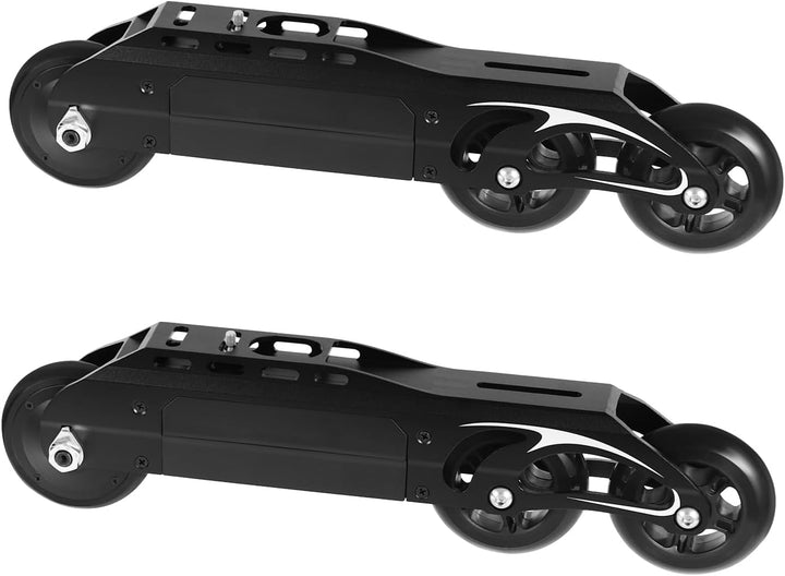 Elektrisches Inline Skate Chassis mit 3 Rädern, E-Inline Rollschuhe Zubehör mit Fernsteuerung, Einst