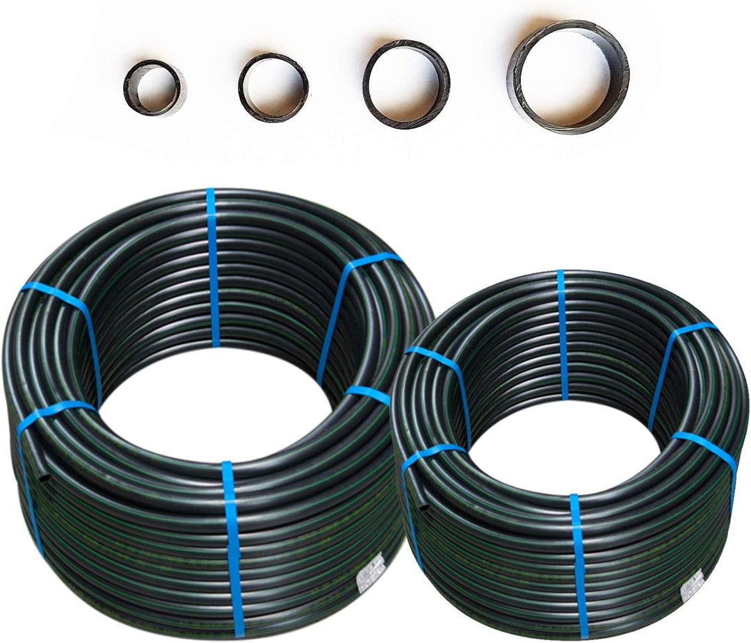 PE Rohr 16mm 25m PN6 (6 Bar) für Bewässerung – Wasserleitung für Gartenbewässerung, Verlegerohr für