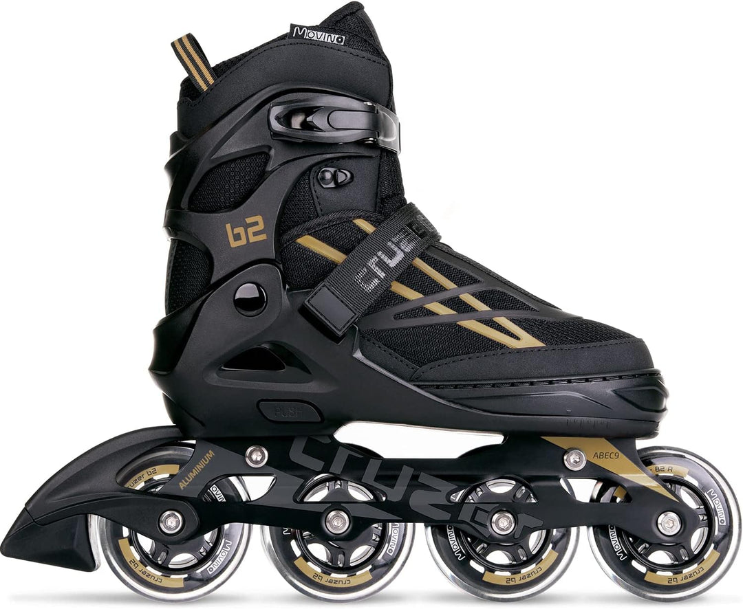 Movino Inline Skates | Cruzer B2/B3/Two | Verstellbare Rollschuhe | Damen Mädchen Jungen Inliner | I