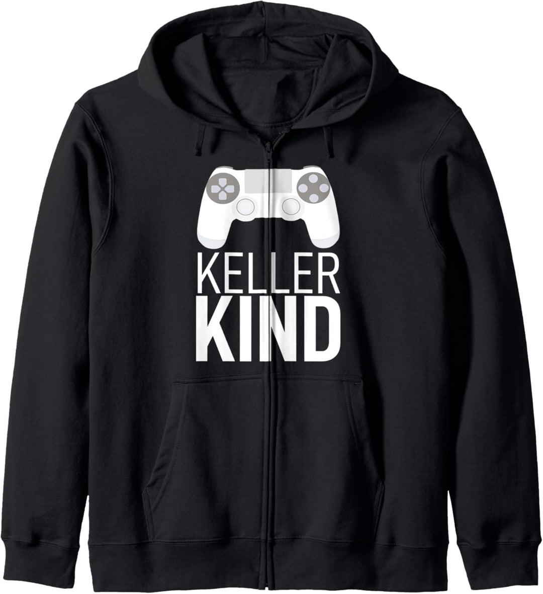Keller Kind Zocken Konsole Video Game Spieler Zockerin Kapuzenjacke
