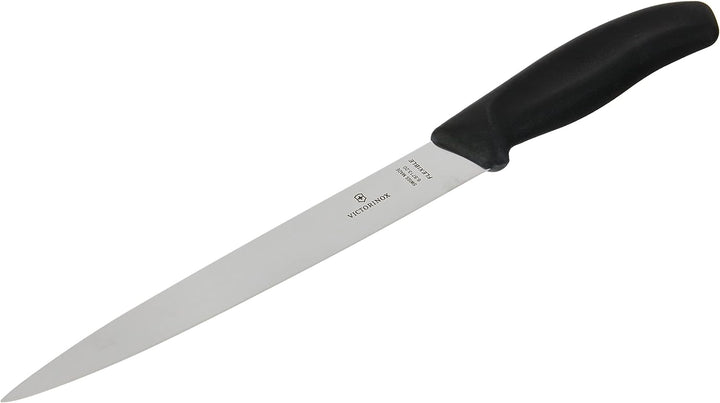 Victorinox, Swiss Classic, Profi Filetiermesser, Extra Scharfe Klinge, gerader Schliff, 20 cm, Robus
