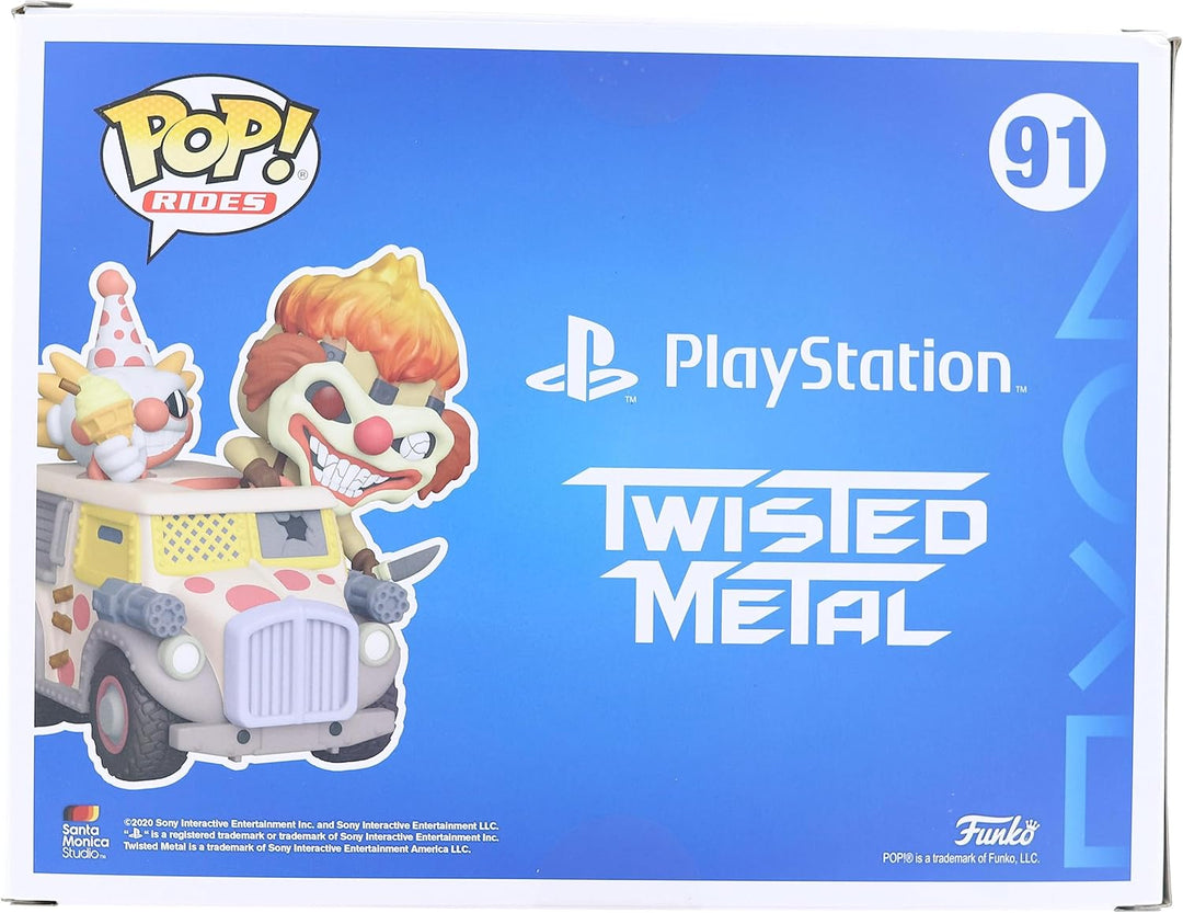 Funko Pop Rides 91 Playstation - Sweet Tooth & Ice Cream Truck - Gamestop Exclusive