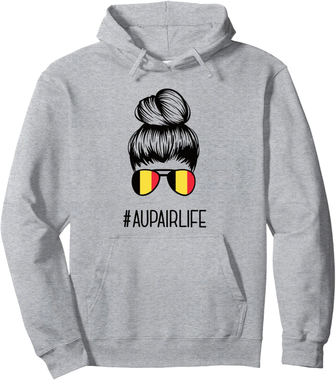 Au Pair Belgien Mädchen Work & Travel Au-Pair Auslandsjahr Pullover Hoodie