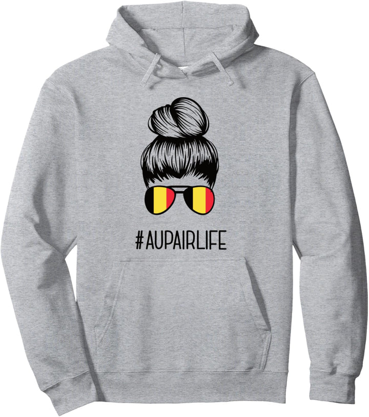 Au Pair Belgien Mädchen Work & Travel Au-Pair Auslandsjahr Pullover Hoodie