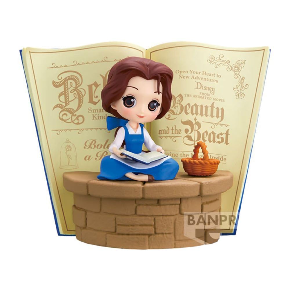 Banpresto - Disney Characters - Belle (Country Style)(Version A), Bandai Spirits Q Posket Stories Be