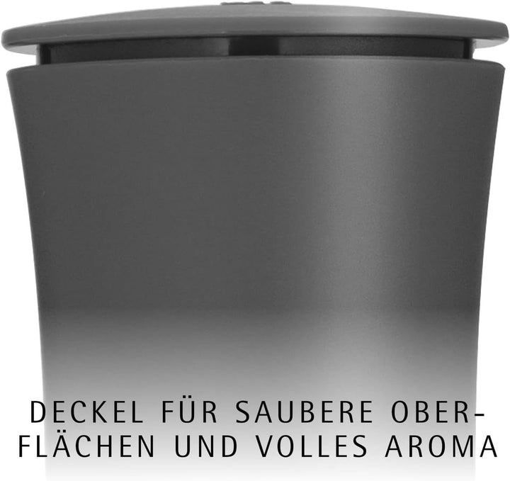 WMF Trend Mühlenset 2tlg, Salz- und Pfeffermühle unbefüllt, Glasbehälter, Keramikmahlwerk, Mühle für