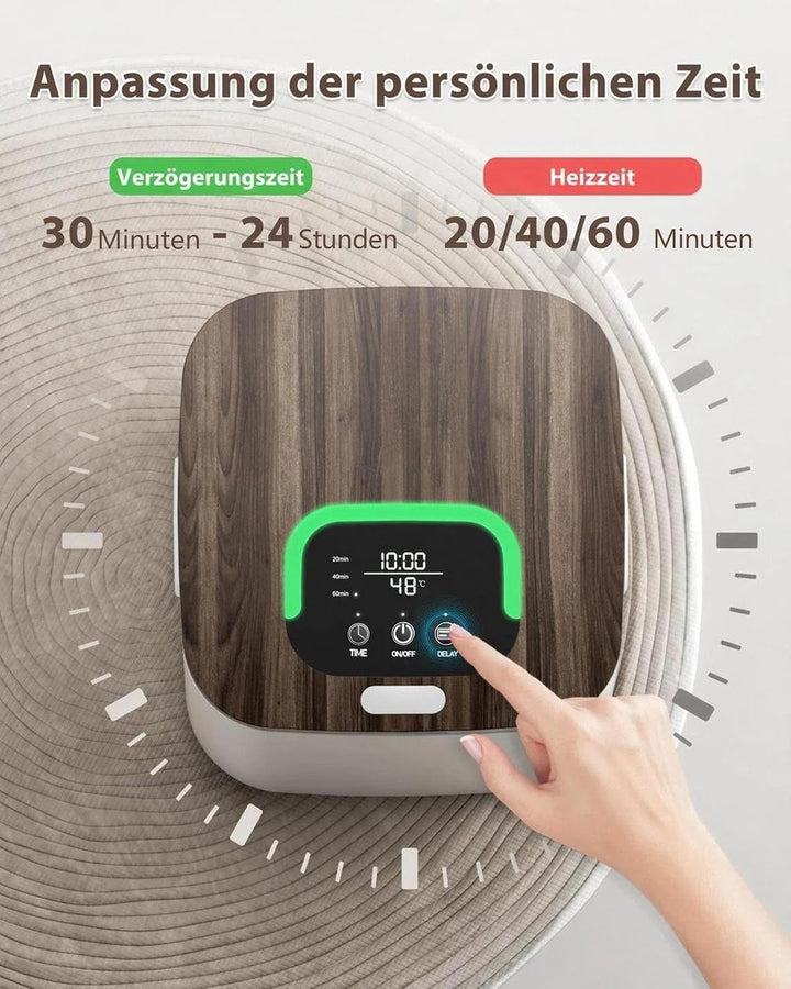 Signstek 23L Handtuchwärmer Eimer, LED, Auto-Abschaltung, tragbar