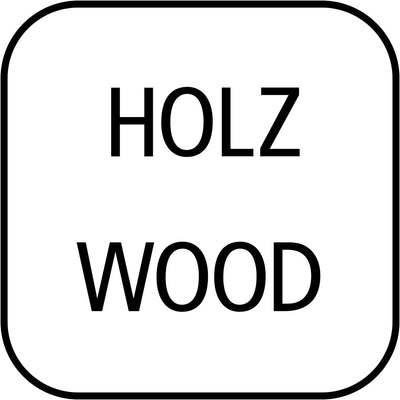 APS Schneidbrett - Käsebrett aus geöltem Eichenholz, ∅ 33 cm, H: 4,5cm, Holzbrett mit Saftrinne, Käs