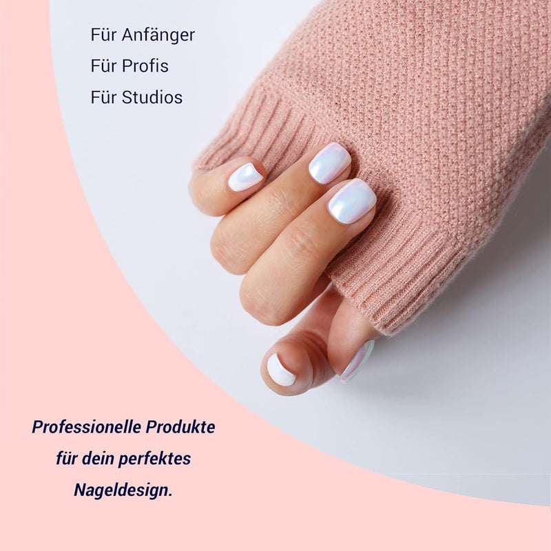 Nagelstudio Starter Set Acryl Studio mit UV Lampe + Acrylpulver Made in Germany und allem Zubehör St