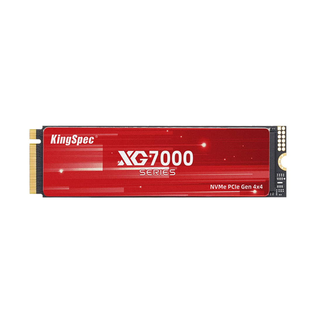 KingSpec 2TB M.2 SSD 2280 NVMe Gen4x4, Unglaubliche Lese-/Schreibgeschwindigkeit bis zu 7400/6600 MB
