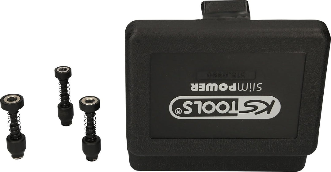 KS Tools 515.0630 1/2" SlimPower Alu-Felgen Kraft-Stecknuss-Satz mit integrierten Magneten, 6-tlg.