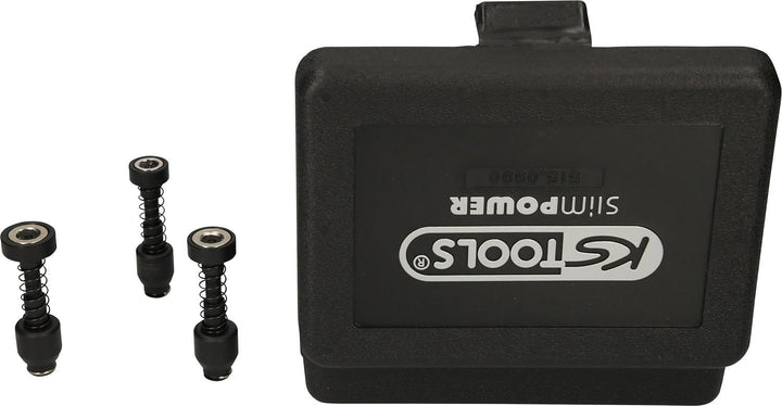 KS Tools 515.0630 1/2" SlimPower Alu-Felgen Kraft-Stecknuss-Satz mit integrierten Magneten, 6-tlg.
