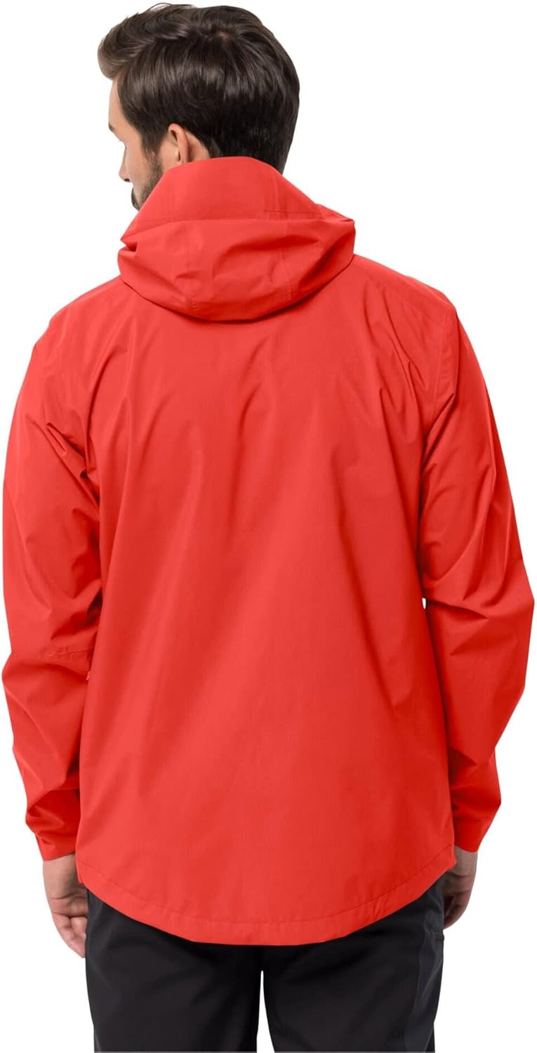 Jack Wolfskin Herren Elsberg 2.5l Jacke S Strong Red, S Strong Red