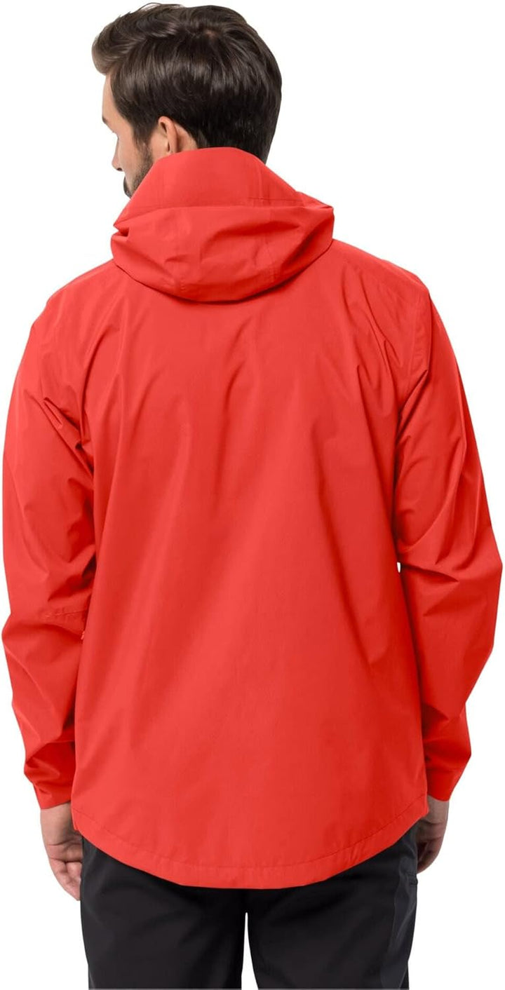 Jack Wolfskin Herren Elsberg 2.5l Jacke S Strong Red, S Strong Red