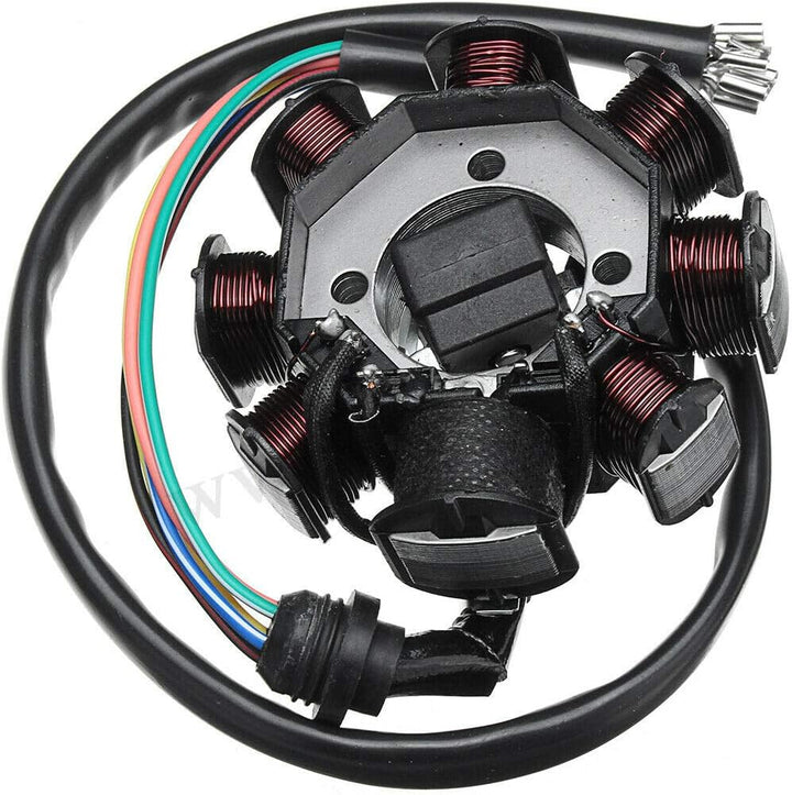 TOTMOX Elektrischer Kabelbaum CDI Stator Komplettsatz für ATV QUAD 150/200/250CC