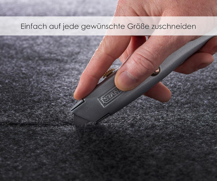 DomDeco Waschbarer Teppich Ease, super weicher und Flexibler 12mm Kurzflor für Wohnzimmer/Schlafzimm