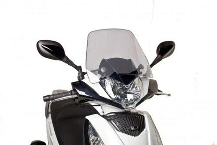 Puig 6411W Windschutzscheibe Traffic Honda Scoopy SH125/150i 12 -13 Transparent / Klar, Transparent