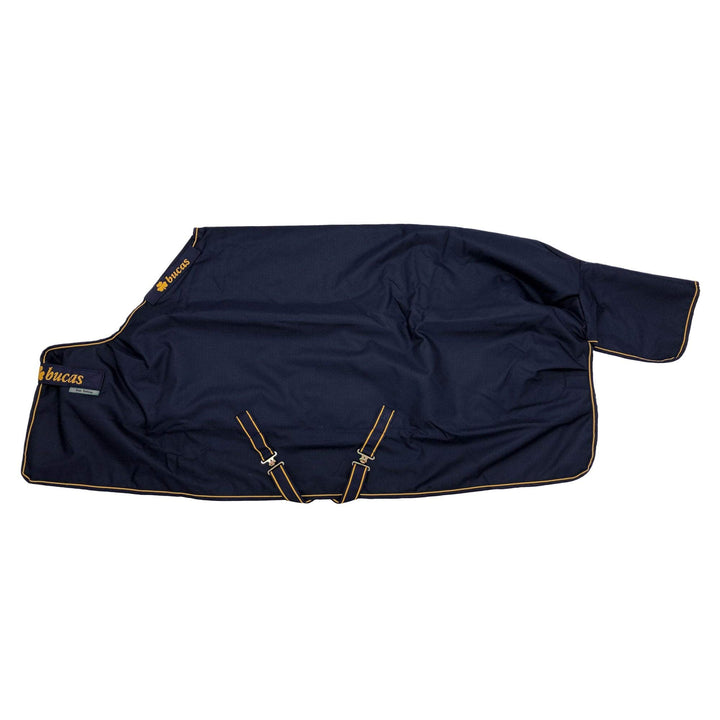 Bucas Irish Turnout 150 g Navy Gold Winterdecke, Regendecke 140cm, 140cm