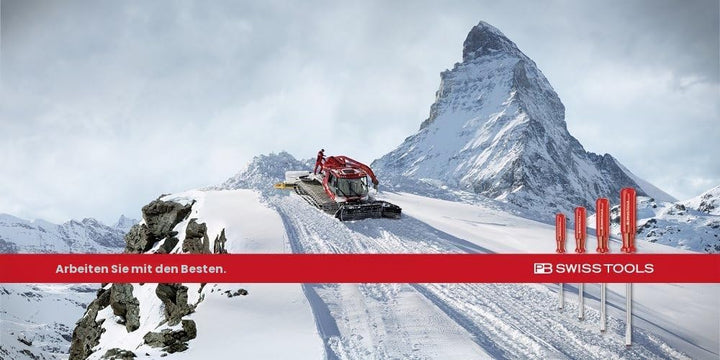 PB Swiss Tools T-Griff Innensechskant mit Gleit-Quergriff PB 1204.7 (7 mm) | 100% Swiss Made | Sechs