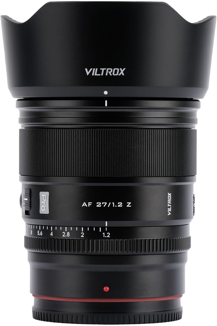 VILTROX 27mm f/1.2 F1.2 Pro Level Z Mount Objektiv Autofokus Grosse Blende APS-C Objektiv Kompatibel