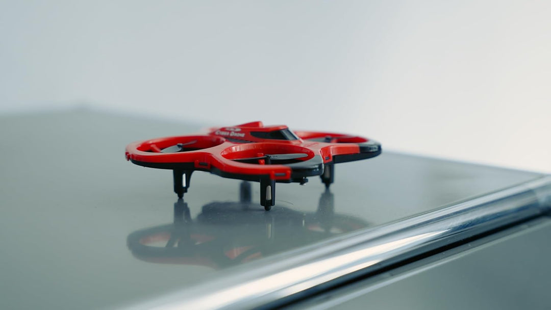 Carson Cyber Drone IR RTF – RC Quadcopter mit 360° Flip, Headless Mode, Gyro-Stabilisierung, LED-Bel