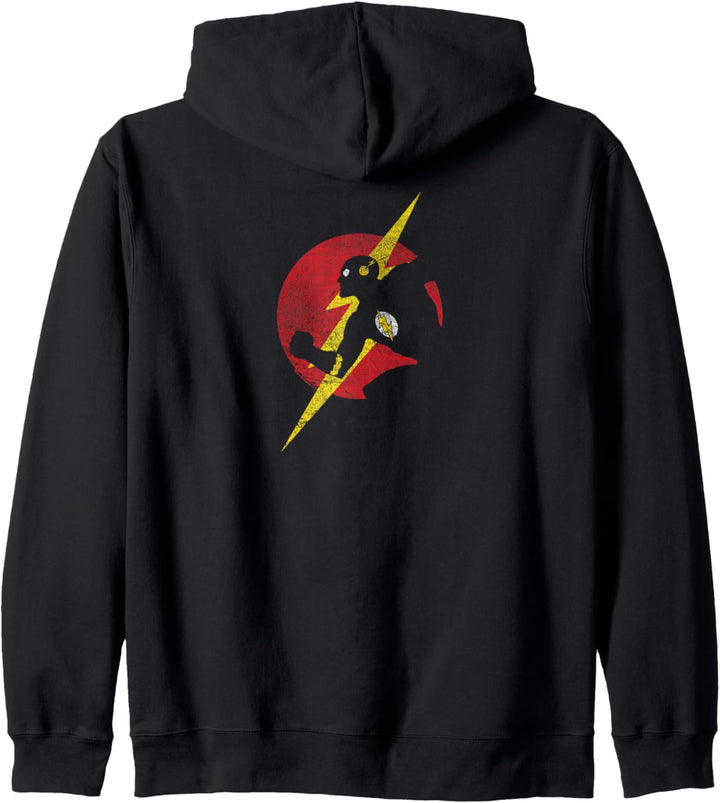 The Flash Flash Symbol Knockout Kapuzenjacke