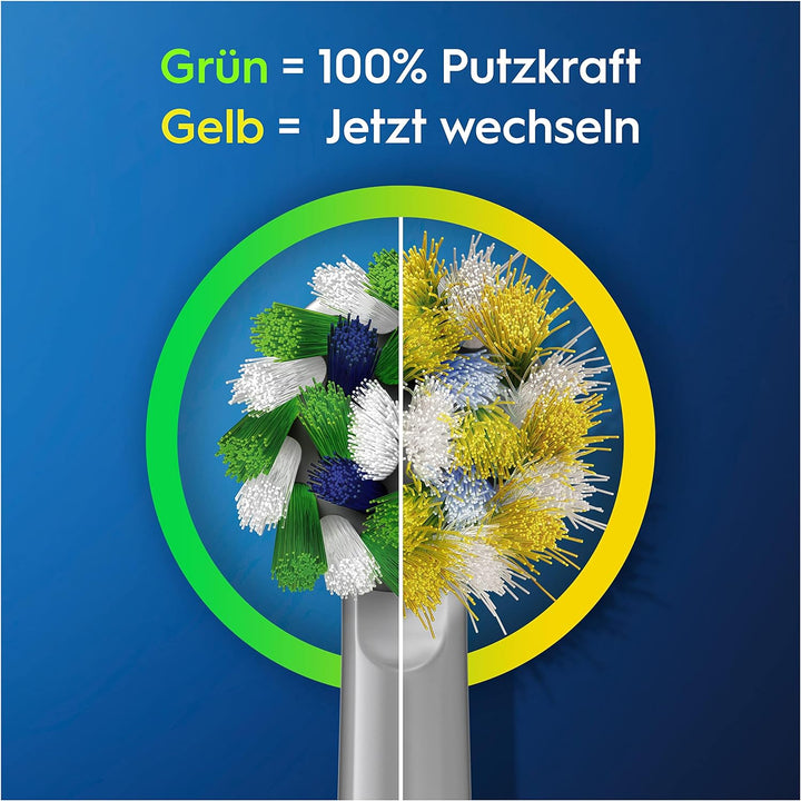 Oral-B Aufsteckbürsten Cross Action 16er FFU CleanMaximizer 16 stück (1er Pack) Alt Single, 16 stück