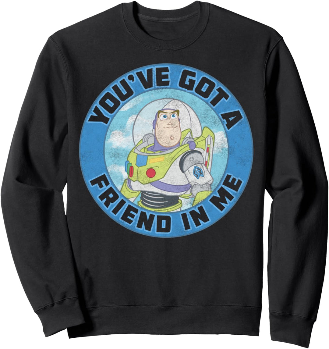 Disney Pixar Toy Story Buzz You've Got A Friend In Me Sweatshirt