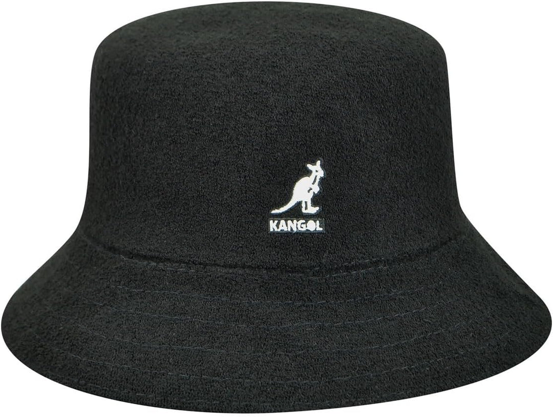 Kangol Unisex Bermuda Bucket Fischerhut S Schwarz, S Schwarz