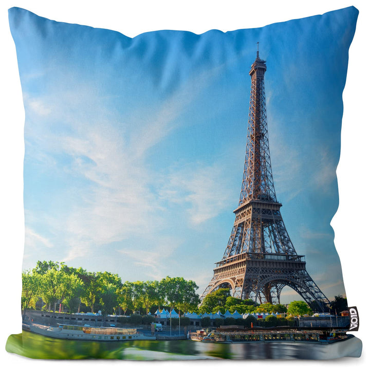 VOID Paris Eiffelturm Kissenbezug Kissenhülle Sofakissen Kissen Deko Outdoor-Kissen Dekokissen, Kiss