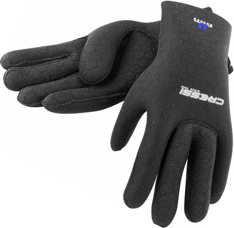 Cressi High Stretch Gloves -Unisex 5-Finger-Tauchhandschuhe aus Weichem, Einfach Gefüttertem, Hochfe