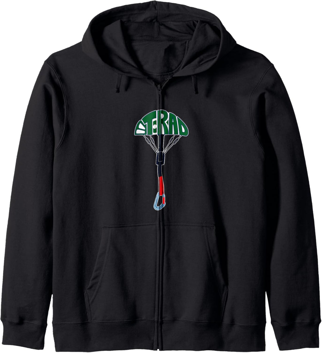 Kletterndes Trad-Geschenk Kapuzenjacke