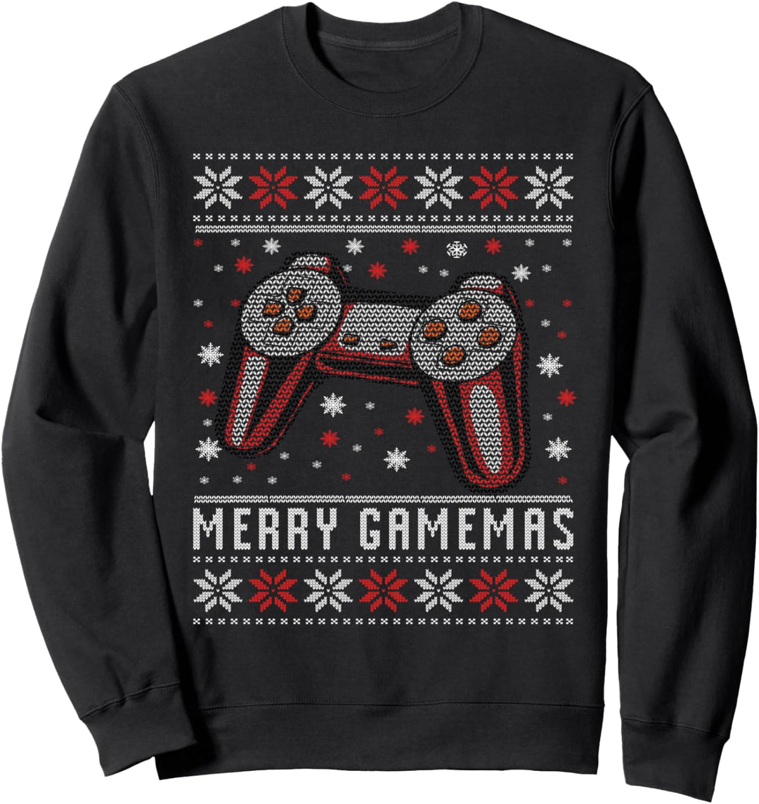 Merry Gamemas Xmas Ugly Christmas für Gamer Sweater Sweatshirt