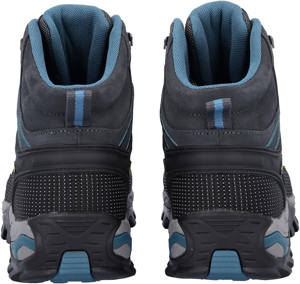 CMP Herren Rigel Mid Shoes Wp Trekking-Schuhe 39 EU Antracite Deep Lake, 39 EU Antracite Deep Lake
