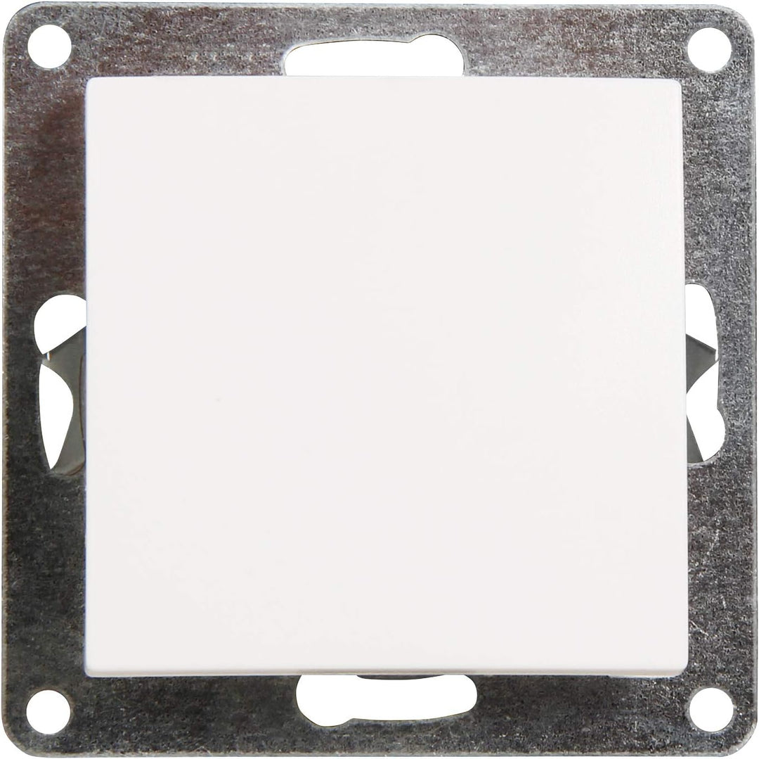 MC POWER - 40er Pack Wechselschalter | FLAIR | Schalter-Set im Vorteilspack mit Klemmanschluss, weis