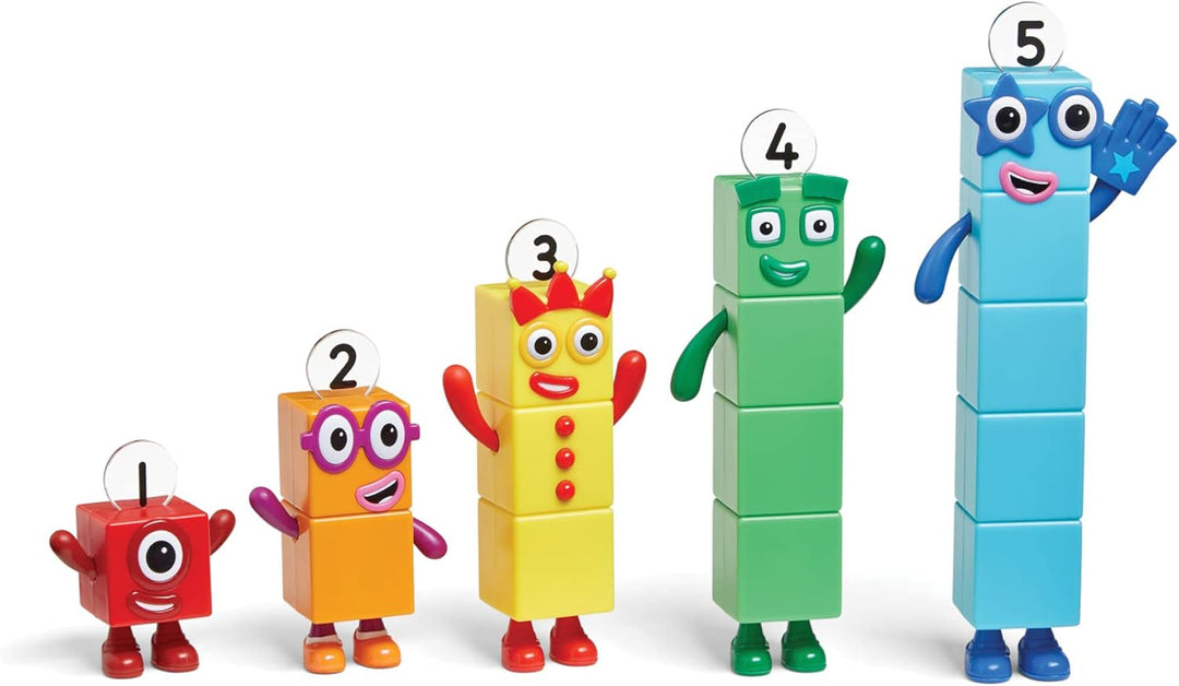 Learning Resources Numberblocks-Freunde Eins bis Fünf, Offizielles Sammelspielzeug, enthält die Numb