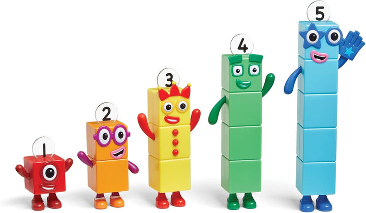Learning Resources Numberblocks-Freunde Eins bis Fünf, Offizielles Sammelspielzeug, enthält die Numb