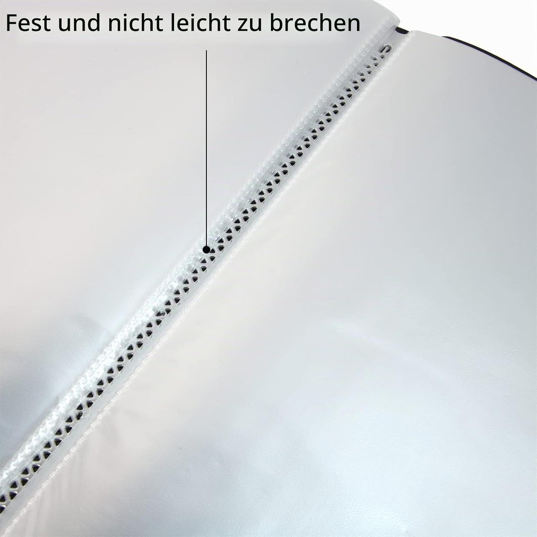 Präsentationsmappe mit Kunststoffhüllen im A4-Format, 40 Taschen (6 Farben)