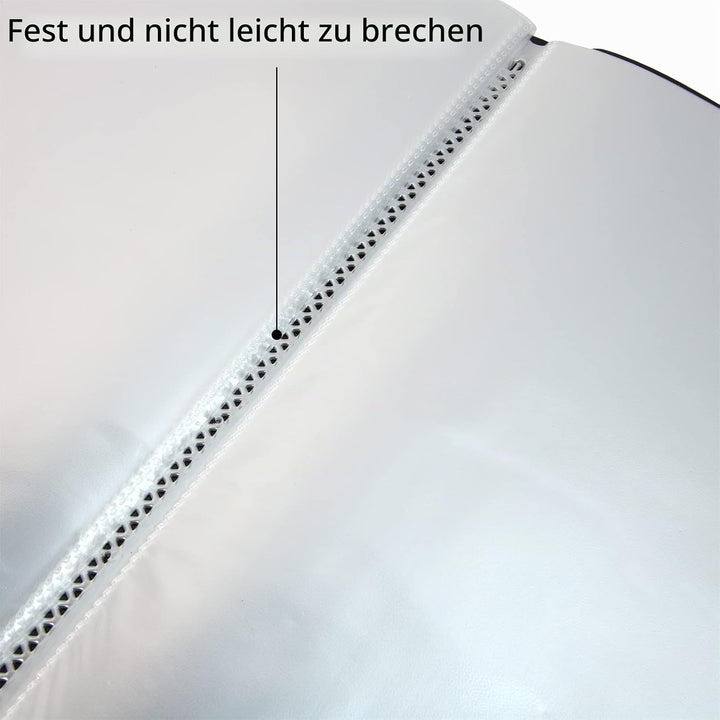 Präsentationsmappe mit Kunststoffhüllen im A4-Format, 40 Taschen (6 Farben)