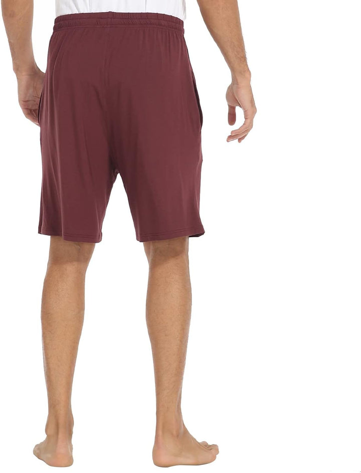 North Bund Herren Schlafanzughose Kurz Pyjamahose 2er Pack Schlafshorts Freizeithose Sommer Nachtwäs